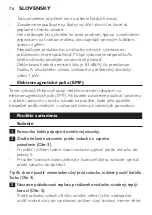 Preview for 76 page of Philips HP8180 Manual