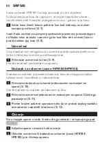 Preview for 88 page of Philips HP8180 Manual