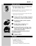 Preview for 67 page of Philips HQ8170 User Manual