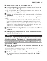 Preview for 23 page of Philips HR1397/01 User Manual