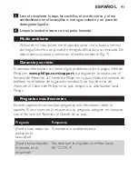 Preview for 41 page of Philips HR1397/01 User Manual