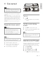 Preview for 14 page of Philips HSB2351/98 User Manual