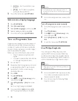 Preview for 15 page of Philips HSB2351/98 User Manual