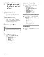 Preview for 21 page of Philips HSB3280 User Manual