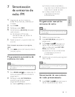 Preview for 54 page of Philips HSB3280 User Manual