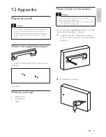 Preview for 34 page of Philips HSB4352 User Manual