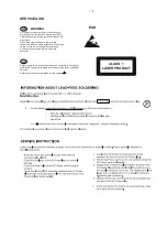 Preview for 5 page of Philips HSB4383 Service Manual