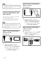 Preview for 12 page of Philips HTB3520 User Manual