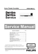 Philips HTB5150D/12 Service Manual preview