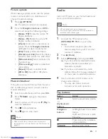 Preview for 23 page of Philips HTB7250D User Manual