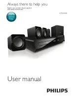 Philips HTD3500 User Manual preview