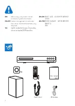 Preview for 2 page of Philips HTD3509 Quick Start Manual