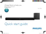 Philips htl1193b Quick Start Manual preview