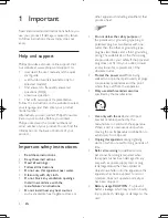 Preview for 3 page of Philips HTL5110 User Manual