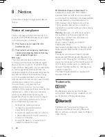 Preview for 15 page of Philips HTL5110 User Manual