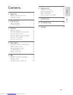 Preview for 3 page of Philips HTR5224 User Manual