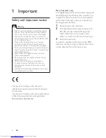 Preview for 4 page of Philips HTR5224 User Manual