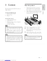 Preview for 9 page of Philips HTR5224 User Manual