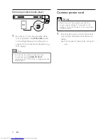 Preview for 14 page of Philips HTR5224 User Manual