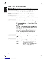 Preview for 36 page of Philips HTS3000 User Manual