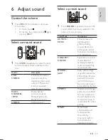 Preview for 25 page of Philips HTS3021/94 User Manual