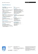 Preview for 3 page of Philips HTS3106 Brochure & Specs