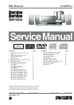 Philips HTS3107/55 Service Manual preview