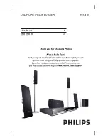 Philips HTS3110 User Manual preview