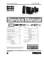 Philips HTS3220 Service Manual preview