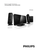 Philips HTS3220 User Manual preview