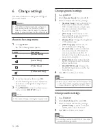 Preview for 16 page of Philips HTS3220 User Manual