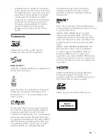 Preview for 7 page of Philips HTS3261 User Manual