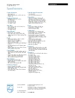 Preview for 3 page of Philips HTS3366 Specifications