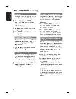 Preview for 30 page of Philips HTS3367 Quick Start Manual