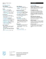 Preview for 2 page of Philips HTS3450 Specifications