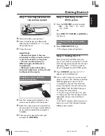 Preview for 17 page of Philips HTS3500K User Manual