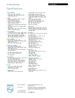 Preview for 3 page of Philips HTS3568 Specifications