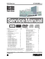 Preview for 1 page of Philips HTS5000W/12 Service Manual