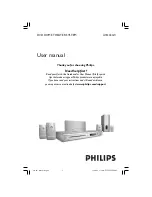 Philips HTS5000W User Manual preview