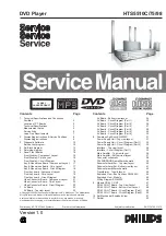 Philips HTS5510C/75 Service Manual preview