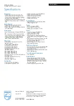 Preview for 3 page of Philips HTS5560 Specifications