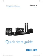 Philips hts5583 Quick Start Manual preview