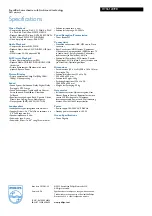 Preview for 3 page of Philips HTS6120 Specifications