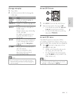 Preview for 27 page of Philips HTS6520 User Manual