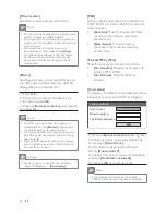 Preview for 92 page of Philips HTS6520 User Manual