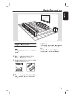 Preview for 13 page of Philips HTS8100 - Soundbar DVD Surround System User Manual