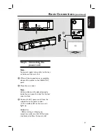 Preview for 17 page of Philips HTS8100 - Soundbar DVD Surround System User Manual