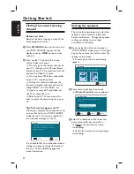 Preview for 20 page of Philips HTS8100 - Soundbar DVD Surround System User Manual