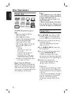 Preview for 26 page of Philips HTS8100 - Soundbar DVD Surround System User Manual