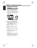 Preview for 36 page of Philips HTS8100 - Soundbar DVD Surround System User Manual